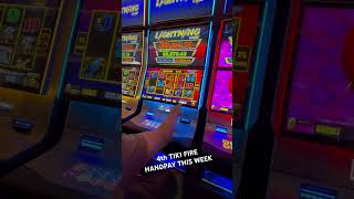 MASSIVE HANDPAY 25SPIN ON HIGH LIMIT LIGHTNING LINK TIKI FIRE SLOT [upl. by Court611]