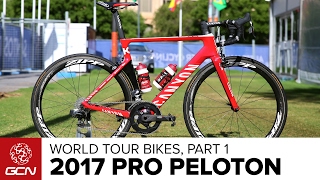 Bikes Of The 2017 Pro Peloton Part 1 [upl. by Eenaj]