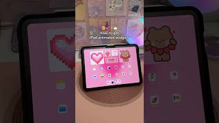 how to get iPad animated widgets 🤯💕 homescreen aesthetic  apple iPad apps  iPad tutorial  TapeKit [upl. by Sreip]