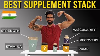 5 Best SUPPLEMENTS to BUILD MUSCLE FASTER  My Supplement Stack  Abhinav Mahajan [upl. by Stacie]