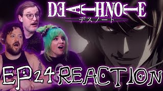 Hes BACK  DEATH NOTE Ep24 REACTION [upl. by Dnilazor]