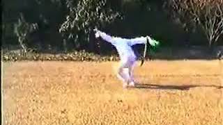 Lushi secretly fist students Wang Chunhua drill single knife [upl. by Ise]