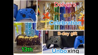 Delvins 13th Birthday CelebrationBday gift unboxing [upl. by Minta161]