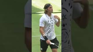 Stefanos Tsitsipas Begins A Match With A PERFECT Game 👌 [upl. by Hctim]