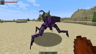 Arachnids Mod  Mob Sound Effects [upl. by Ahsenroc]