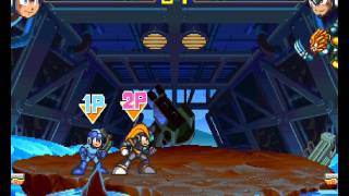 Mega Man 2 The Power Fighters 2 player Netplay game all 3 Paths [upl. by Letrice]