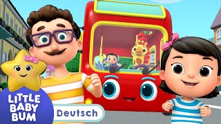 Die Räder am Bus  Little Baby Bum  Moonbug Kids Deutsch [upl. by Strohbehn]