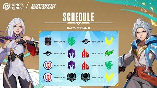 HoK x EWC  Day 2  Group Stage  B Stream [upl. by Esojnauj423]