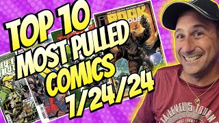 Top 10 Most Pulled Comic Books 72424 Can Any Of These Comics Rise To The Top [upl. by Ludwog]