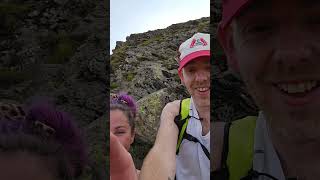 Scrambling  The lake district  Blencathra Sharp Edge [upl. by Ynobe]