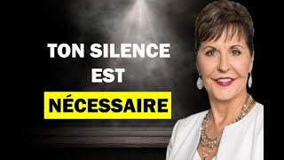 Voici comment le silence peut devenir votre meilleure arme  Joyce Meyer [upl. by Keelby]