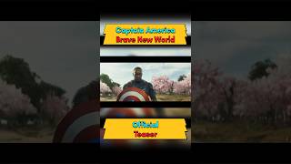 Captain America Brave New World  official TrailerTeaser  Marvel  captainamericabravenewworld [upl. by Chandos]