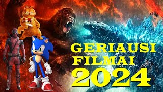 Geriausi Filmai 2024  Laukiamiausi Kino Filmai 2024  VeiksmoScifiKomedijosAnimacijaNuotykiu [upl. by Padriac607]