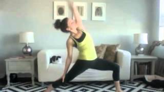 45Minute Power Yoga Flow with Katie Levans [upl. by Quinn]