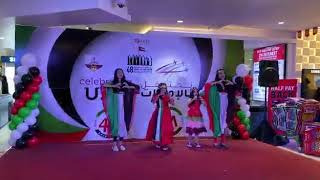 National day dance for kids  emarati song  48th UAE NATIONAL DAY  AL WAHDA MALL ABUDHABI [upl. by Aivatnuhs130]