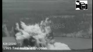 Rare Documentary 1965 Taal Volcano Eruption September 2830 1965 [upl. by Silevi]