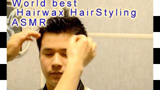 World best Hairwax HairStylingASMR [upl. by Atined236]