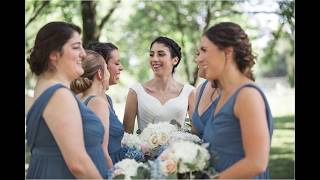 Mountain view Hudson Valley NY Summer Wedding at the Eagle’s Nest Venue [upl. by Trinetta93]