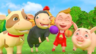 Old MacDonald Had a Farm Compilation  Kids Songs and Nursery Rhymes  Baby SumoCoco [upl. by Scarlet770]