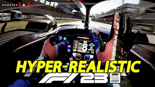 F1 23 in an INSANE 100K Motion Sim Rig [upl. by Giardap884]