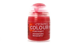 Doomfire Magenta Contrast Paint Airbrush [upl. by Annaet]