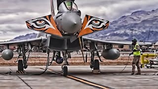 Spanish Air Force Eurofighter • Red Flag MAR 2020 [upl. by Aronel]