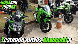 Testando outras Kawasakis [upl. by Lledal]