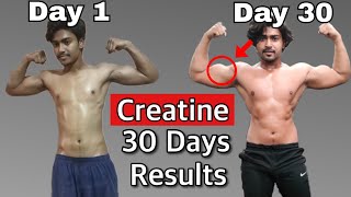 I take Creatine for 30 DaysShocking Result😱 [upl. by Nnylyam485]