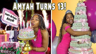 Amyahs 13th BIRTHDAY SURPRISE [upl. by Dolli]