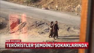 Teröristler Şemdinli sokaklarında [upl. by Tayib]