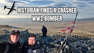 Finding a Crashed WW2 Wellington Bomber in the Brecon Beacons [upl. by Nilek]