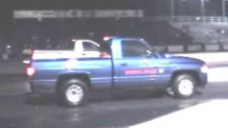 Hemi Ram Vs 5 9 Ram 14m drag race [upl. by Lorene]