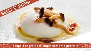 Uovo pochè su purea di Patate con sugo ai Funghi Althea [upl. by Kerby]