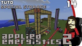 TUTO Applied Energistics 2 14  Spatial Storage FR 1122 [upl. by Annim158]