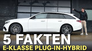 5 Fakten zur brandneuen EKlasse als Plugin Hybrid von Mercedes 🔥 [upl. by Rhee298]