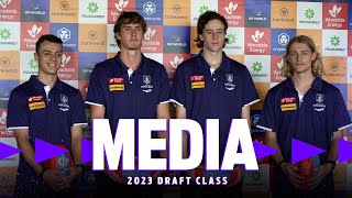 Draft class of 2023  Press Conference [upl. by Ynnos]