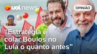 Lula pede voto para Boulos Ninguém dúvida que foi cálculo feito de caso pensado diz Sakamoto [upl. by Akere896]