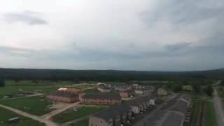 Drone View of Satmar Bloomingburg Yishev AV 5776 [upl. by Gilliam]