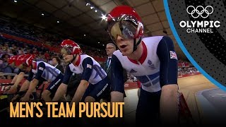 Team GB Set New Team Pursuit World Record  London 2012 Olympics [upl. by Urson]