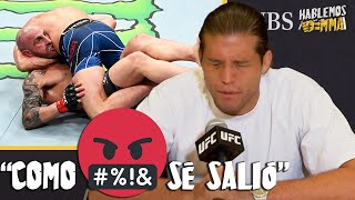 Brian Ortega recuerda cuando casi somete a Volkanovski en UFC [upl. by Vorster]