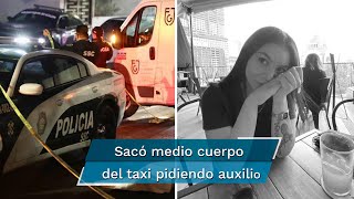 “Ayuda no me quiere bajar” las últimas palabras de Lidia Gabriela antes de aventarse del taxi [upl. by Nnagem]