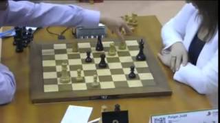 VachierLagrave vs Polgar  2014 World Blitz Championship [upl. by Eremehc]