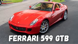 Ferrari 599 GTB Driving REVIEW  A V12 BARGAIN [upl. by Niar]