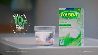 Polident Denture Care Regime 20s [upl. by Hsotnas249]