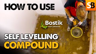 How to Use Self Levelling Compound with Bostik [upl. by Liba]