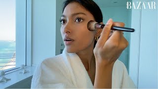 HomemadeTurmericMaskRecipe to KompariLipGlossy Pritika Swarup Shares Her Morning Beauty Routine [upl. by Anawik]