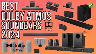 BEST DOLBY ATMOS SOUNDBAR 2024  TOP 5 BEST DOLBY ATMOS SOUNDBARS  HOME THEATER  GAMING  MUSIC [upl. by Regdirb360]