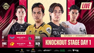 LIVE  DAY 1  M5 World Championship Knockout Stage  ENG [upl. by Thia]