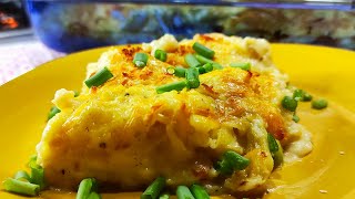 Coliflor gratinado al horno con queso y bechamel una receta sencilla y nutritiva ❤️ [upl. by Cony]