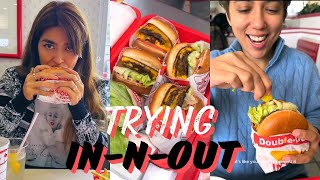 What we think about INNOUT burgers  Dr Glam drglam usa reaction [upl. by Sinegra280]